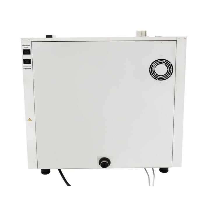 Buffalo Freestanding Smart Touchscreen Combi Oven 7x GN 1/1 with Installation Kit & Extraction Hood Buffalo