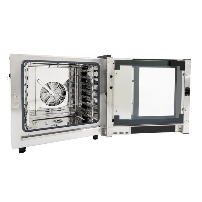 Buffalo Freestanding Smart Touchscreen Combi Oven 7x GN 1/1 with Installation Kit Buffalo