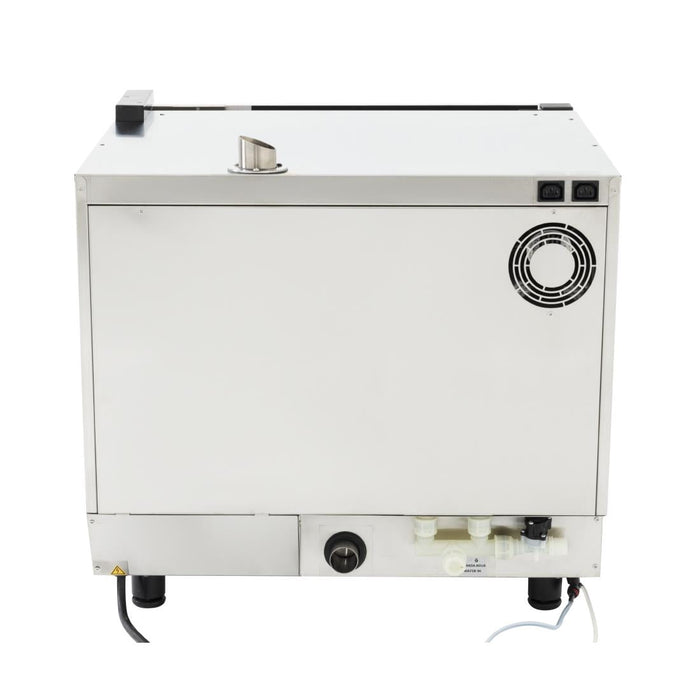 Buffalo Freestanding Smart Touchscreen Compact Combi Oven  6 x GN 1/1 with Installation Kit & Extraction Hood Buffalo