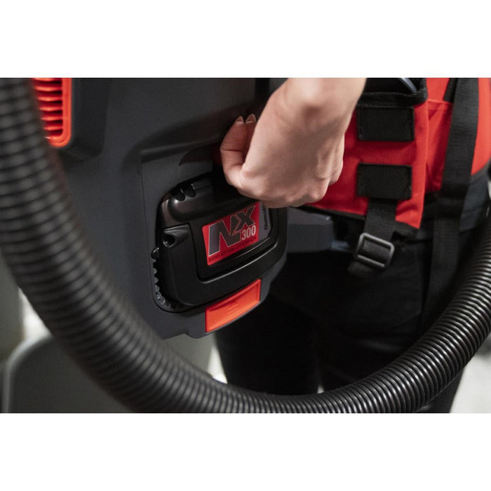 Numatic RSB150NX Cordless Backpack Vacuum Cleaner with 2x Batteries Numatic