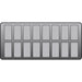 Crystal Optimus 16 Pan Ice Cream Display Counter Crystal