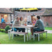 Enviro Outdoor Walnut Effect Faux Wood Bench 3ft Gopak