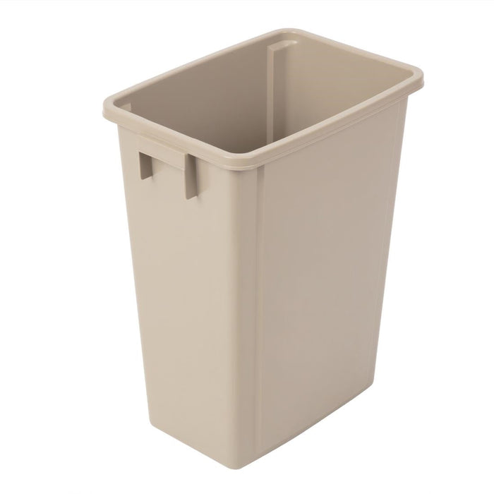 Nisbets Essentials Bin Beige 56Ltr Nisbets Essentials