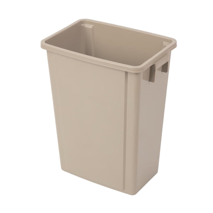 Nisbets Essentials Bin Beige 56Ltr Nisbets Essentials