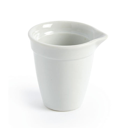 Olympia Whiteware Bistro Milk Jug White 42ml (12 Pack) Olympia