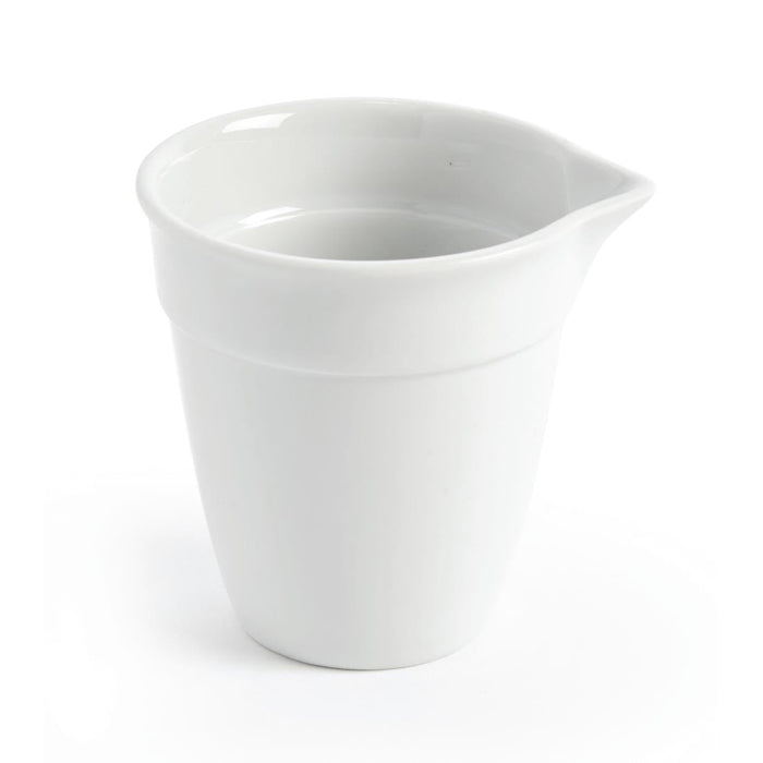 Olympia Whiteware Bistro Milk Jug White 100ml (12 Pack) Olympia
