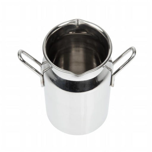 Olympia Stainless Steel Mini Milk Churn Medium 120ml Olympia