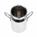 Olympia Stainless Steel Mini Milk Churn Medium 120ml Olympia