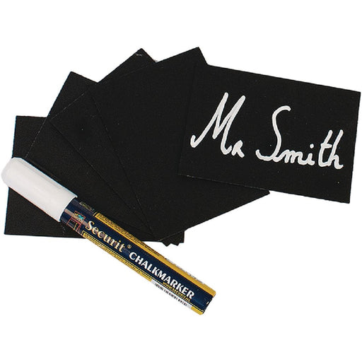 Size: A8 Pack Quantity: 20 x Mini Chalkboards and 1 x Securit Liquid Chalk Pen