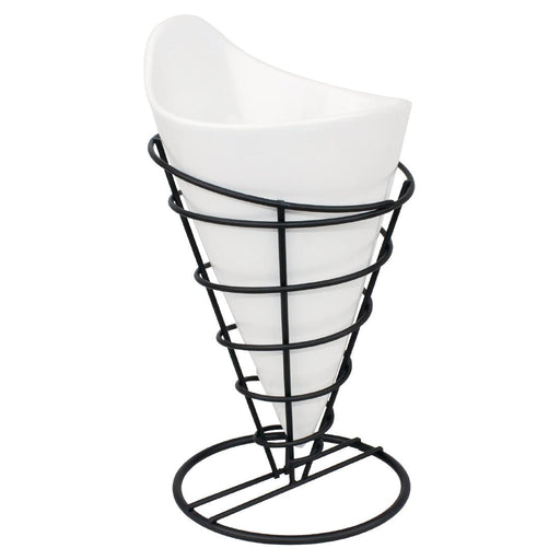 Olympia Wire Chip Cone Black Olympia