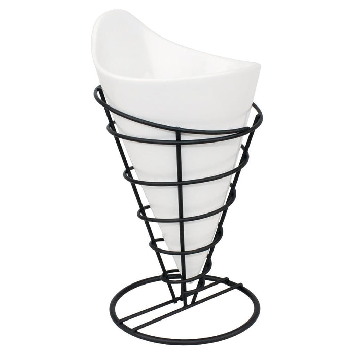 Olympia Wire Chip Cone Black Olympia