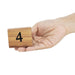 Olympia Acacia Table Number Signs Numbers 1-10 Olympia