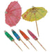 Fiesta Recyclable Paper Parasols Mixed Colours (144 Pack) Fiesta Recyclable