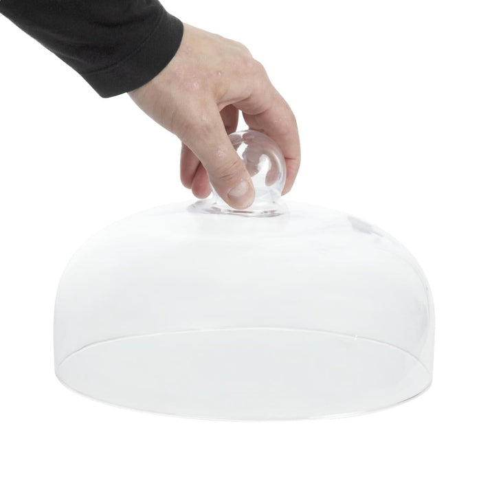 Glass Cloche 260mm Bia