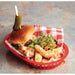 Fiesta Compostable Red Gingham Greaseproof Sheets 380x310mm (Pack 200) Fiesta Compostable