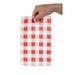 Greaseproof Paper Sheets Red Gingham 190 x 310mm (200 Pack) Chevler