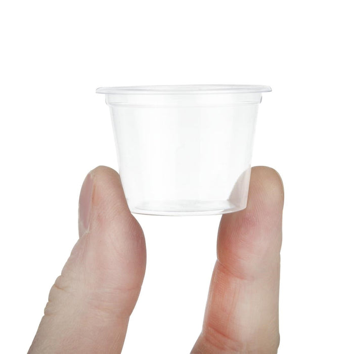 Vegware Compostable Cold Portion Pots 28ml / 1oz (5000 Pack) Vegware