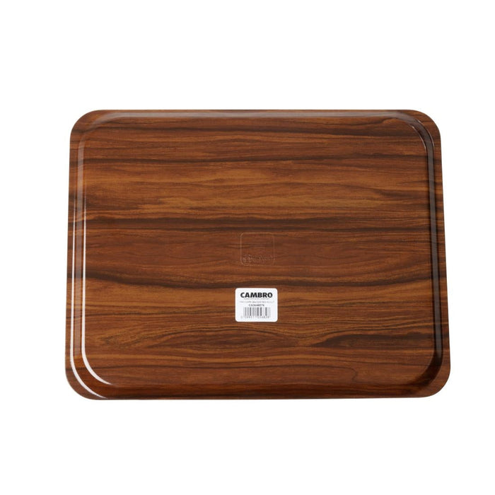 Cambro Capri Tray Walnut 460mm (24 Pack) Cambro
