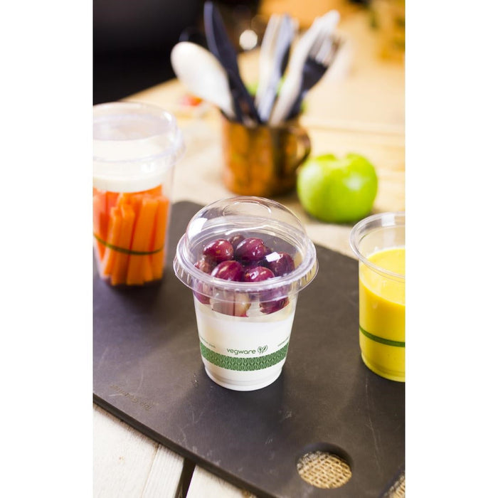 Vegware Compostable PLA Slim Cold Cups 200ml / 7oz (1000 Pack) Vegware