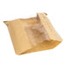 Vegware Compostable Kraft Sandwich Bags with NatureFlex Window Small (1000 Pack) Vegware