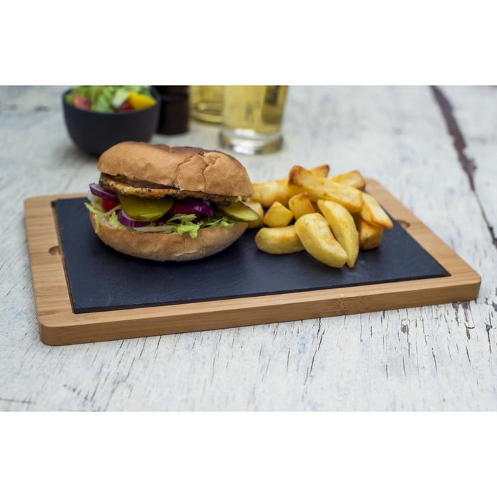 Olympia Wooden Base for Slate Platter 330 x 210mm Olympia