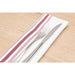 Bistro Table Napkins Burgundy Stripe (10 Pack) Tonrose