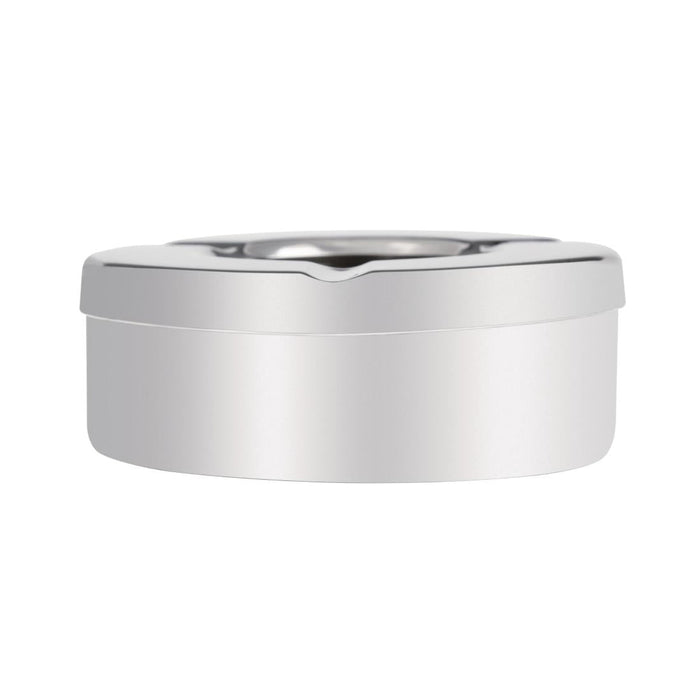 Olympia Stainless Steel Windproof Ashtray 90mm (6 Pack) Olympia
