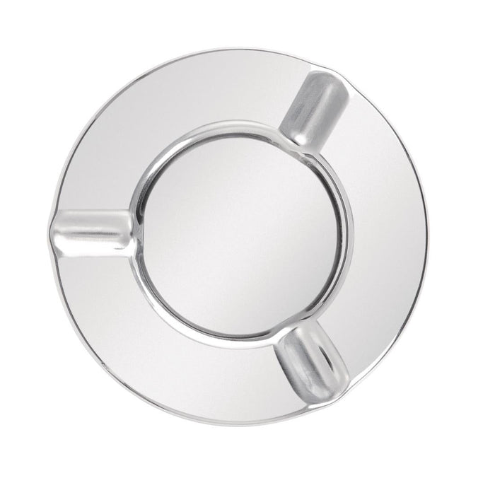 Olympia Stainless Steel Windproof Ashtray 90mm (6 Pack) Olympia