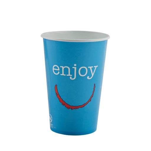 Huhtamaki Enjoy Paper Cold Cups 455ml / 16oz (1000 Pack) Huhtamaki