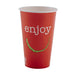 Huhtamaki Enjoy Paper Cold Cups 455ml / 16oz (1000 Pack) Huhtamaki