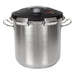 Size: 32cm. Capacity: 23Ltr. Material: Stainless steel. Induction compatible.