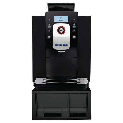 Blue Ice Azzurri Classico Black Bean to Cup Coffee Machine Blue Ice