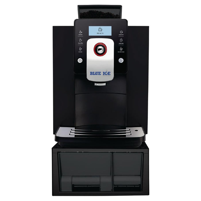 Blue Ice Azzurri Classico Black Bean to Cup Coffee Machine Blue Ice