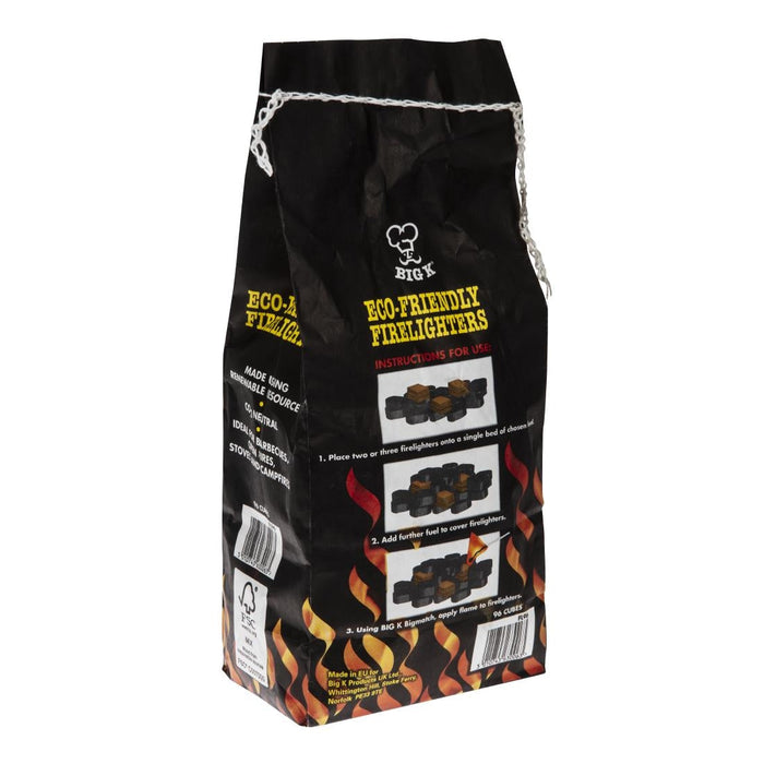 Big K Eco-Friendly Firelighters (96 Pack) Big K