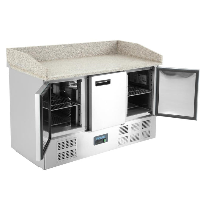 Polar G-Series Pizza Prep Counter Fridge 368Ltr Polar