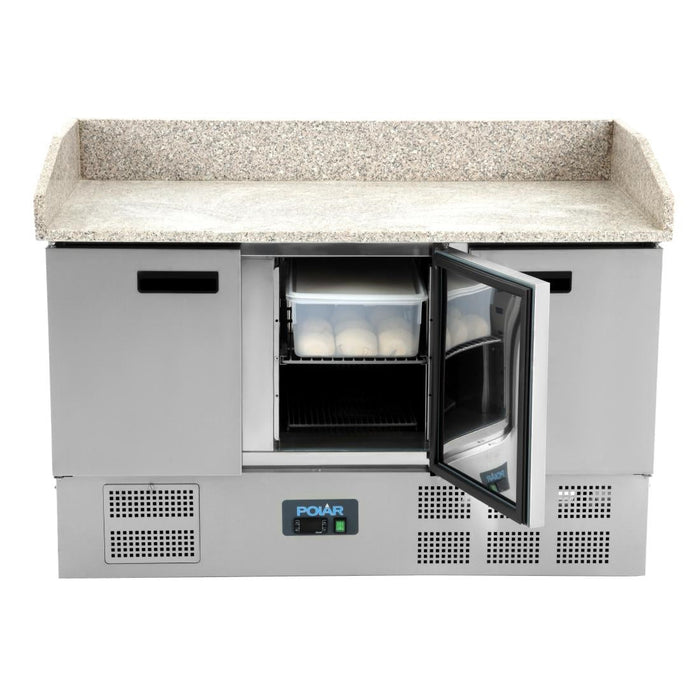 Polar G-Series Pizza Prep Counter Fridge 368Ltr Polar