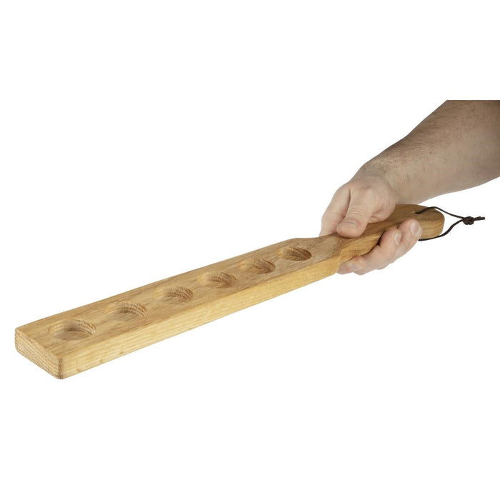 Olympia Oak Wood 6 Shot Wooden Paddle Board 500mm Olympia