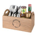 Olympia Oak Printed Table Caddy 230mm Olympia