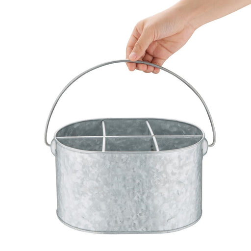 Olympia Galvanised Steel Table Tidy Olympia
