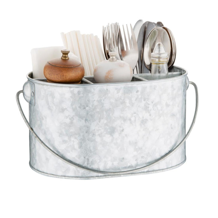 Olympia Galvanised Steel Table Tidy Olympia