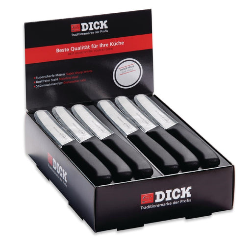 Knife material: Stainless steel. Contains 40x Utility knives with black handles