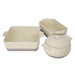 Olympia Cream And Taupe Ceramic Roasting Dish 2.5Ltr Olympia