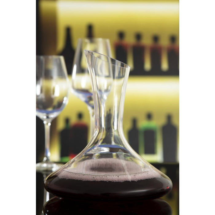 Olympia Curved Glass Decanter 750ml Olympia