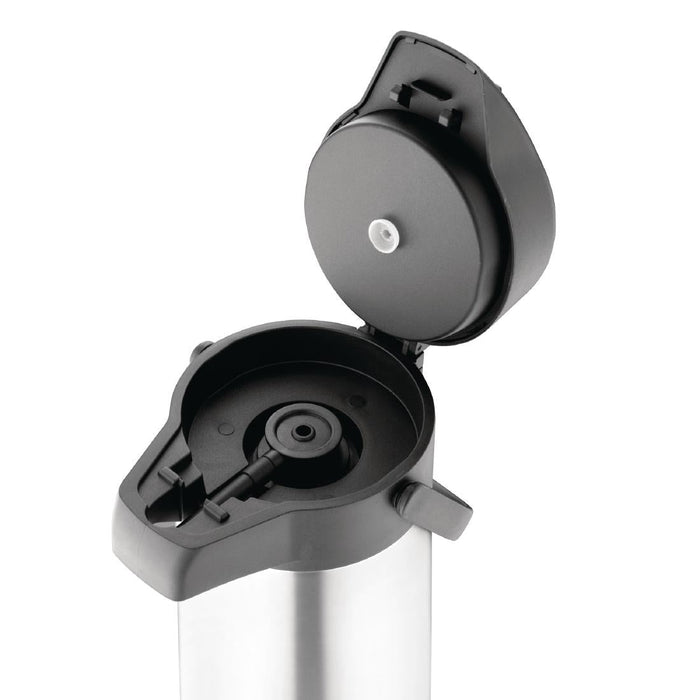 Olympia Stainless Steel Topped Pump Action Airpot 3Ltr Olympia