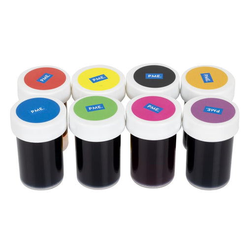 Set of 8 25g Pots. Colour: Various