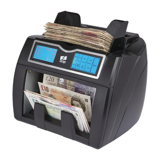 1500 notes a min. 8-fold counterfeit detection. Heavy duty