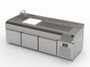 Commercial Stainless Steel Coctail Units Bar Stations with Gastronorm CT 207 Canmac Catering Equipment