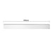 Vogue Magnetic Knife Rack 450mm Vogue