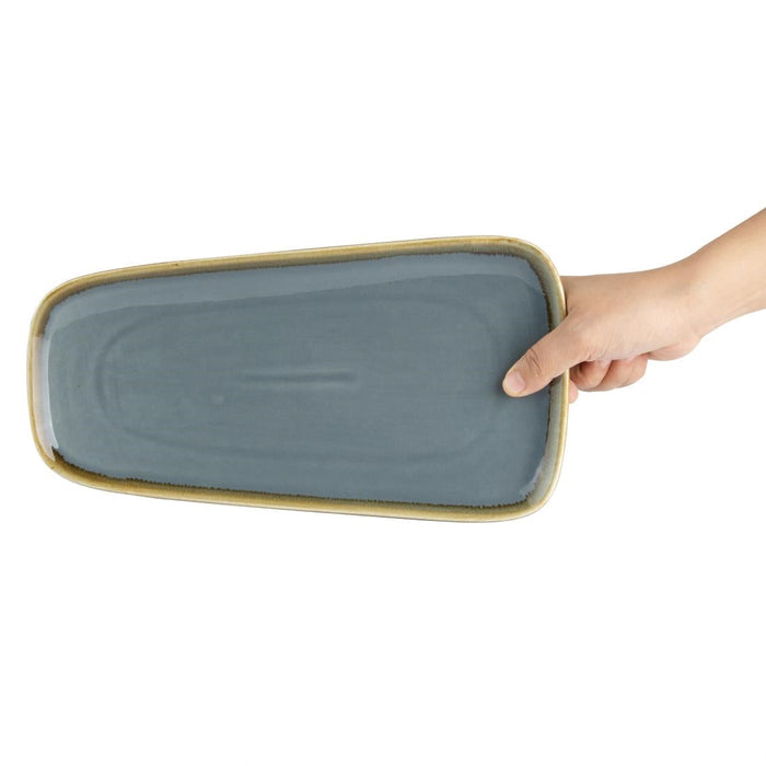 Olympia Kiln Platter Ocean 295mm (4 Pack) Olympia