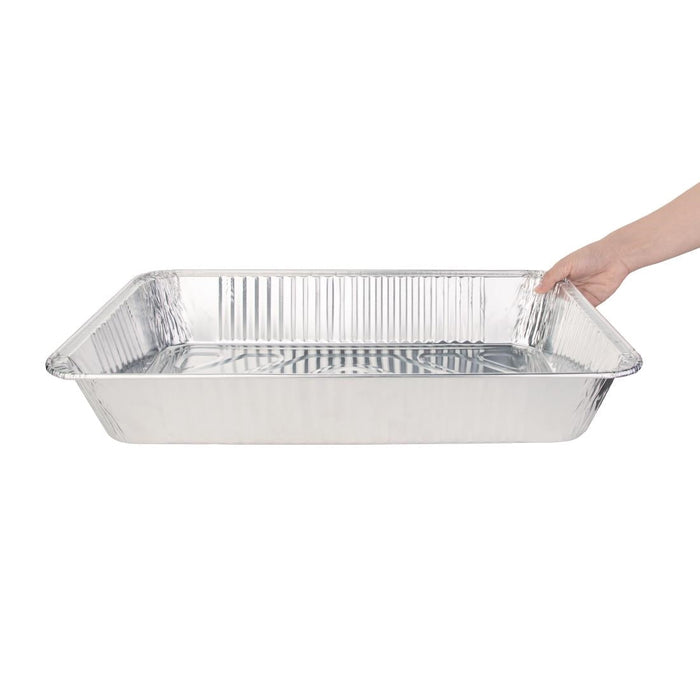Fiesta Recyclable Foil 1/1 Gastronorm Containers (5 Pack) Fiesta Recyclable